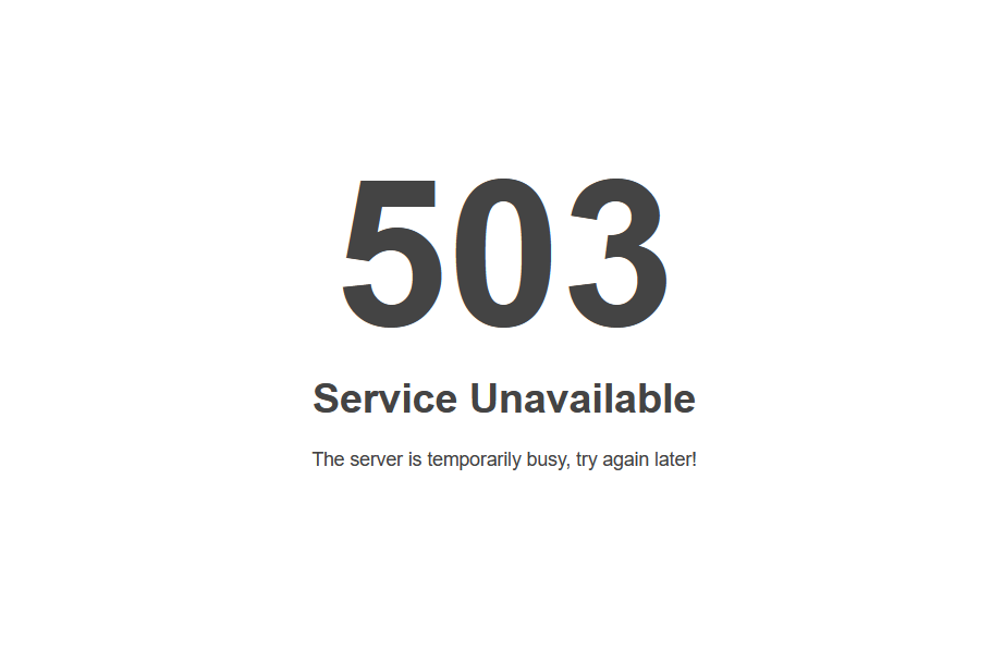 Error 503 en WordPress